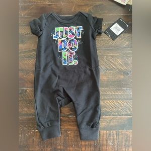 Black Nike 3 MO boys one piece